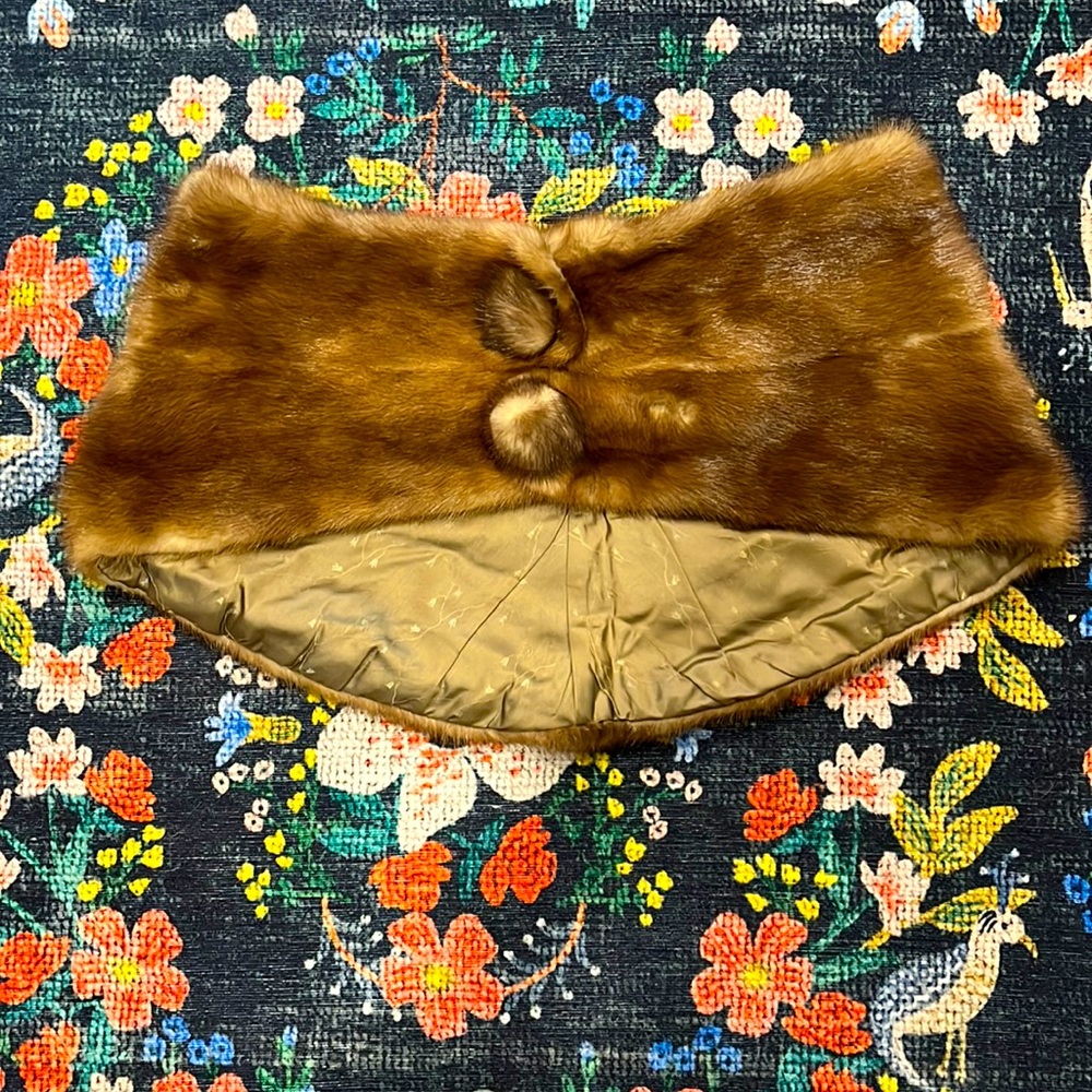 Vintage (retro, 1950s) Fur Capelet/Shawl